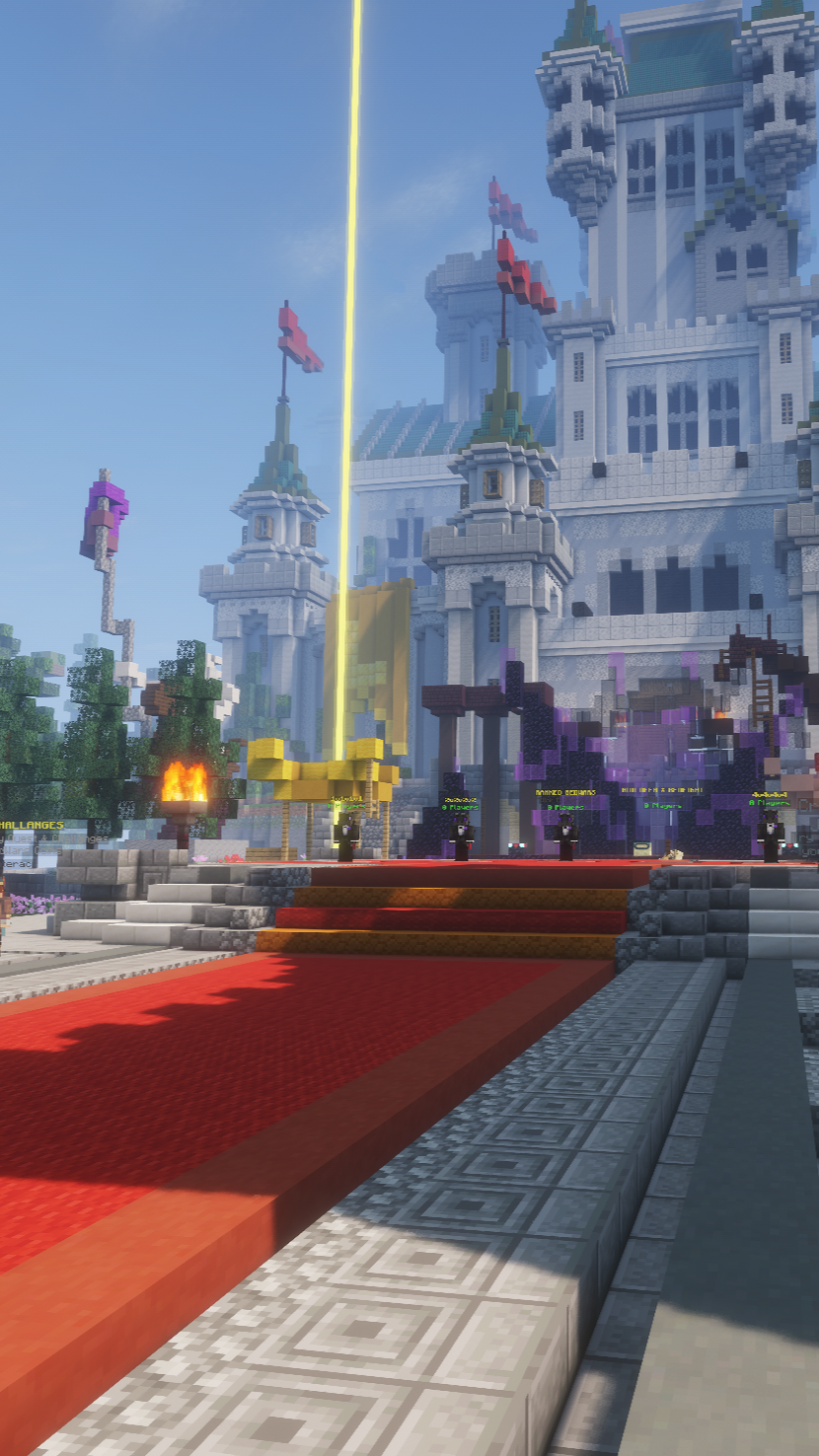 the BedWars game lobby using Insomnia